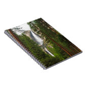 Yosemite Falls durch den Wald Notizblock (Rechte Seite)