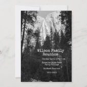 Yosemite Falls Einladung (Vorderseite)