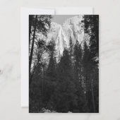 Yosemite Falls Einladung (Rückseite)