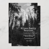 Yosemite Falls Einladung (Vorne/Hinten)