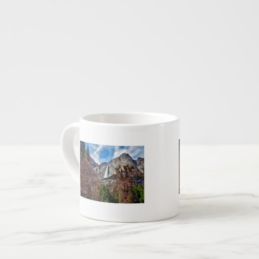 Yosemite Falls Espressotasse (Vorderseite Links)