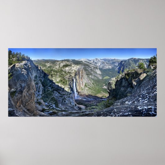 Yosemite Falls from Eagle Tower - Yosemite Poster (Vorne)