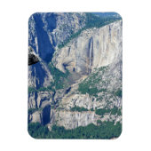 Yosemite Falls from Glacier Point, CA Magnet (Vertikal)