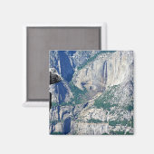 Yosemite Falls from Glacier Point, CA Magnet (Vorderseite/Rückseite)