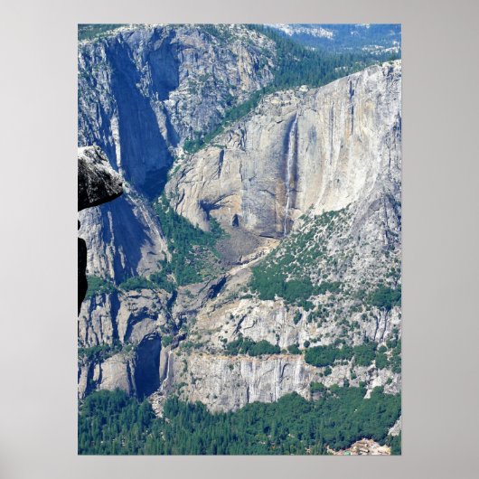 Yosemite Falls from Glacier Point, CA Poster (Vorne)
