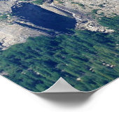 Yosemite Falls from Glacier Point, CA Poster (Ecke)