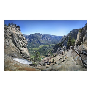 Yosemite Falls from Lookout - Yosemite Fotodruck