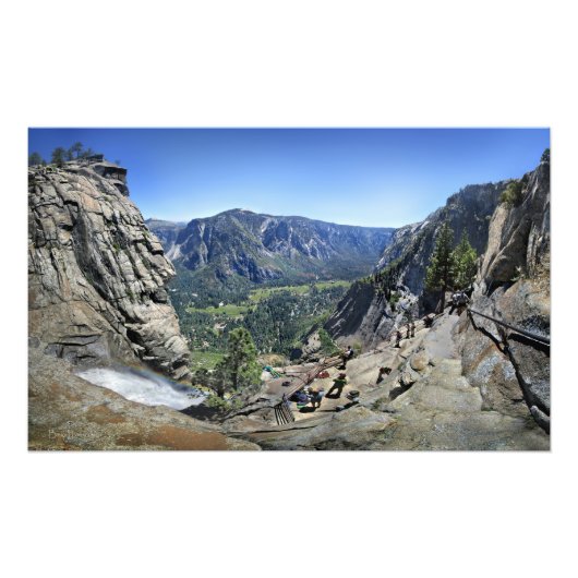 Yosemite Falls from Lookout - Yosemite Fotodruck (Vorne)