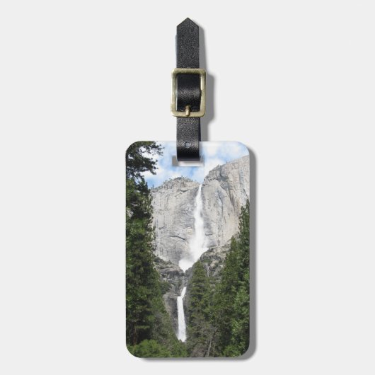 Yosemite Falls Gepäckanhänger (Vorderseite vertikal)