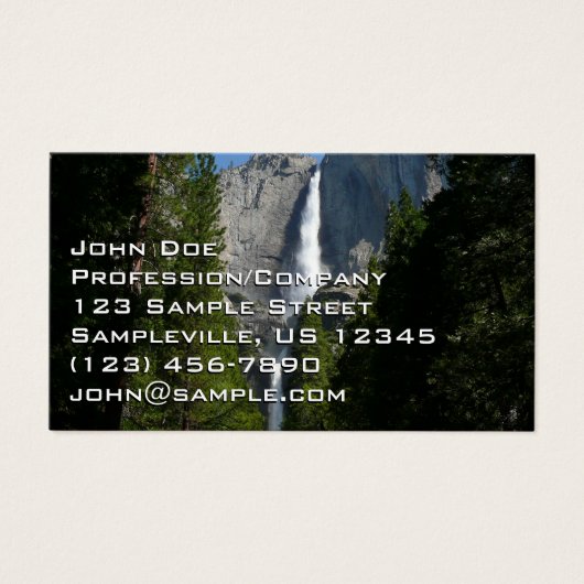 Yosemite Falls II aus dem Yosemite Nationalpark (Vorderseite)