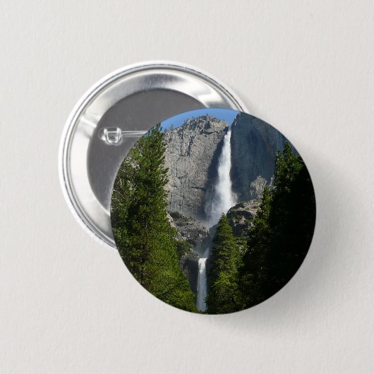 Yosemite Falls II aus dem Yosemite Nationalpark Button (Vorne & Hinten)