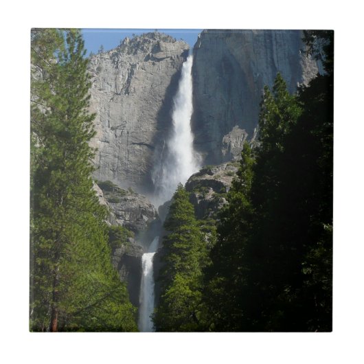 Yosemite Falls II aus dem Yosemite Nationalpark Fliese (Vorderseite)