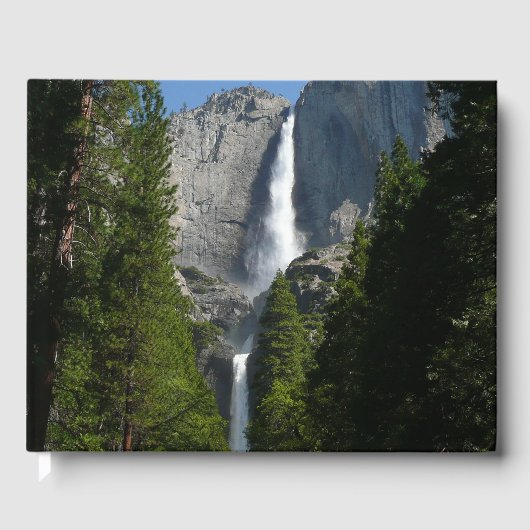 Yosemite Falls II aus dem Yosemite Nationalpark Gästebuch (Vorderseite)