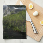 Yosemite Falls II aus dem Yosemite Nationalpark Geschirrtuch (Viertel Falte)