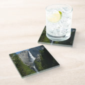 Yosemite Falls II aus dem Yosemite Nationalpark Glasuntersetzer (Schrägansicht)