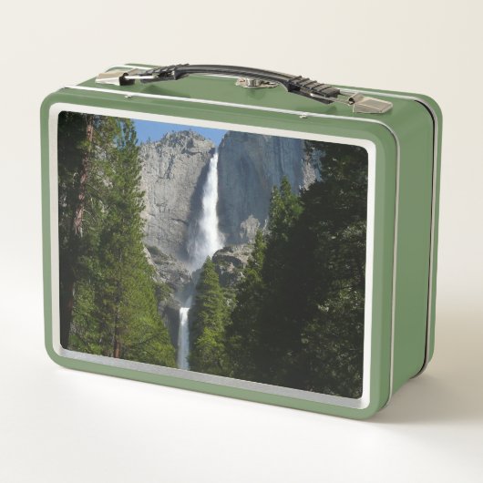 Yosemite Falls II aus dem Yosemite Nationalpark Metall Brotdose (Rückseite)