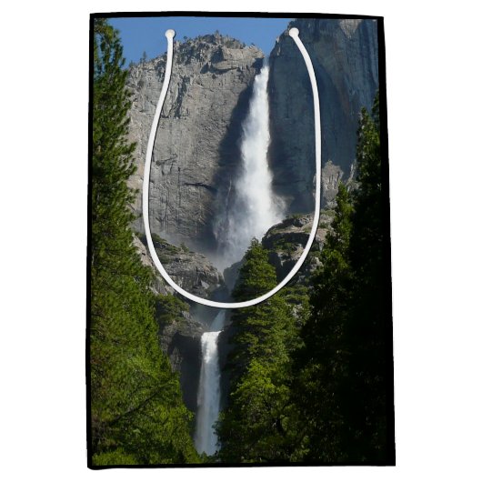 Yosemite Falls II aus dem Yosemite Nationalpark Mittlere Geschenktüte (Vorderseite)