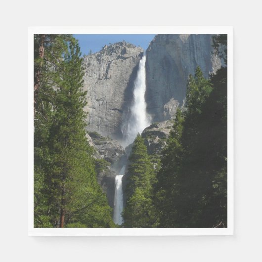 Yosemite Falls II aus dem Yosemite Nationalpark Serviette (Vorderseite)
