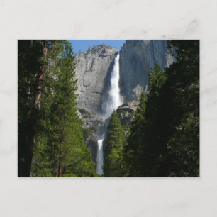 Yosemite Falls II vom Yosemite-Nationalpark Postkarte
