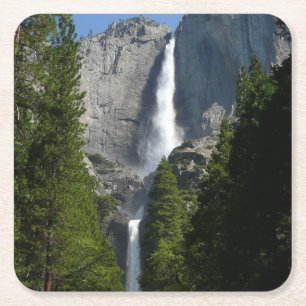 Yosemite Falls II vom Yosemite-Nationalpark Rechteckiger Pappuntersetzer