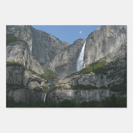 Yosemite Falls III aus dem Yosemite Nationalpark Geschenkpapier Set (Vorderseite)