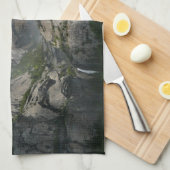 Yosemite Falls III aus dem Yosemite Nationalpark Geschirrtuch (Viertel Falte)