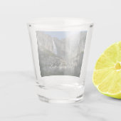 Yosemite Falls III aus dem Yosemite Nationalpark Schnapsglas (Rückseite)