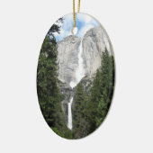 Yosemite Falls Keramik Ornament (Links)