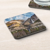 Yosemite Falls landschaftlich, Kalifornien Untersetzer (Linke Seite)