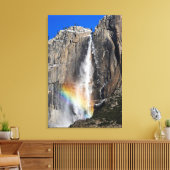 Yosemite Falls mit Rainbow Leinwanddruck (Insitu (Wohnzimmer))