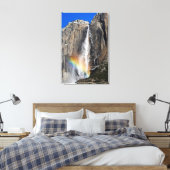 Yosemite Falls mit Rainbow Leinwanddruck (Insitu (Schlafzimmer))