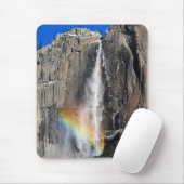 Yosemite Falls mit Regenbogen Mousepad (Mit Mouse)