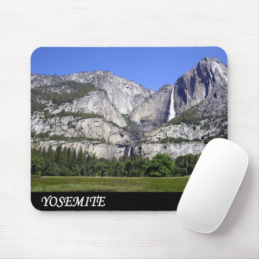 Yosemite Falls Mousepad (Mit Mouse)