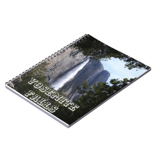 Yosemite Falls Notebook Notizblock (Linke Seite)