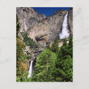 Yosemite Falls Postcard Postkarte