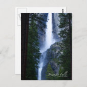 Yosemite Falls Postcard Postkarte (Vorne/Hinten)