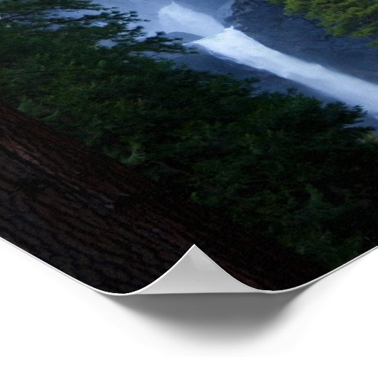 Yosemite Falls Poster (Ecke)