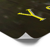 Yosemite Falls Poster (Ecke)