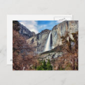 Yosemite Falls Postkarte (Vorne/Hinten)