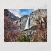 Yosemite Falls Postkarte (Vorderseite)