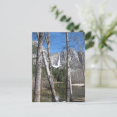 Yosemite Falls Postkarte (Stehend Vorderseite)