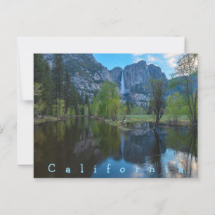 Yosemite Falls Postkarte