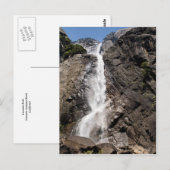 Yosemite Falls Postkarte (Vorne/Hinten)