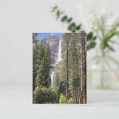 Yosemite Falls Postkarte (Stehend Vorderseite)