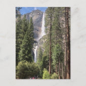 Yosemite Falls Postkarte (Vorderseite)