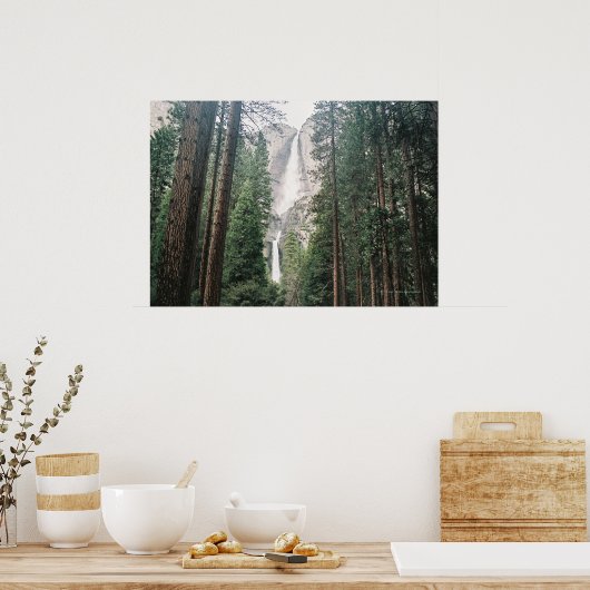 Yosemite Falls Print Poster (Küche)