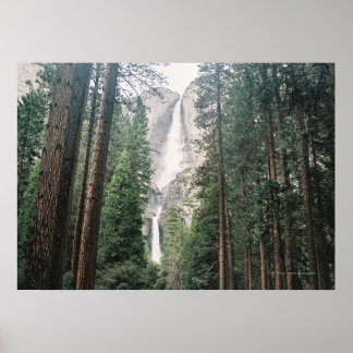Yosemite Falls Print Poster