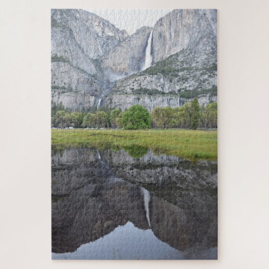 Yosemite Falls Reflection - 20x30 - 1014 Stk. Puzzle (Vertikal)