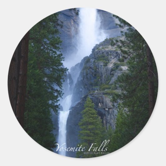 Yosemite Falls Sticker (Vorderseite)