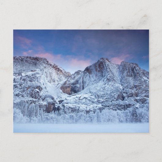 Yosemite Falls Sunrise Postkarte (Vorderseite)